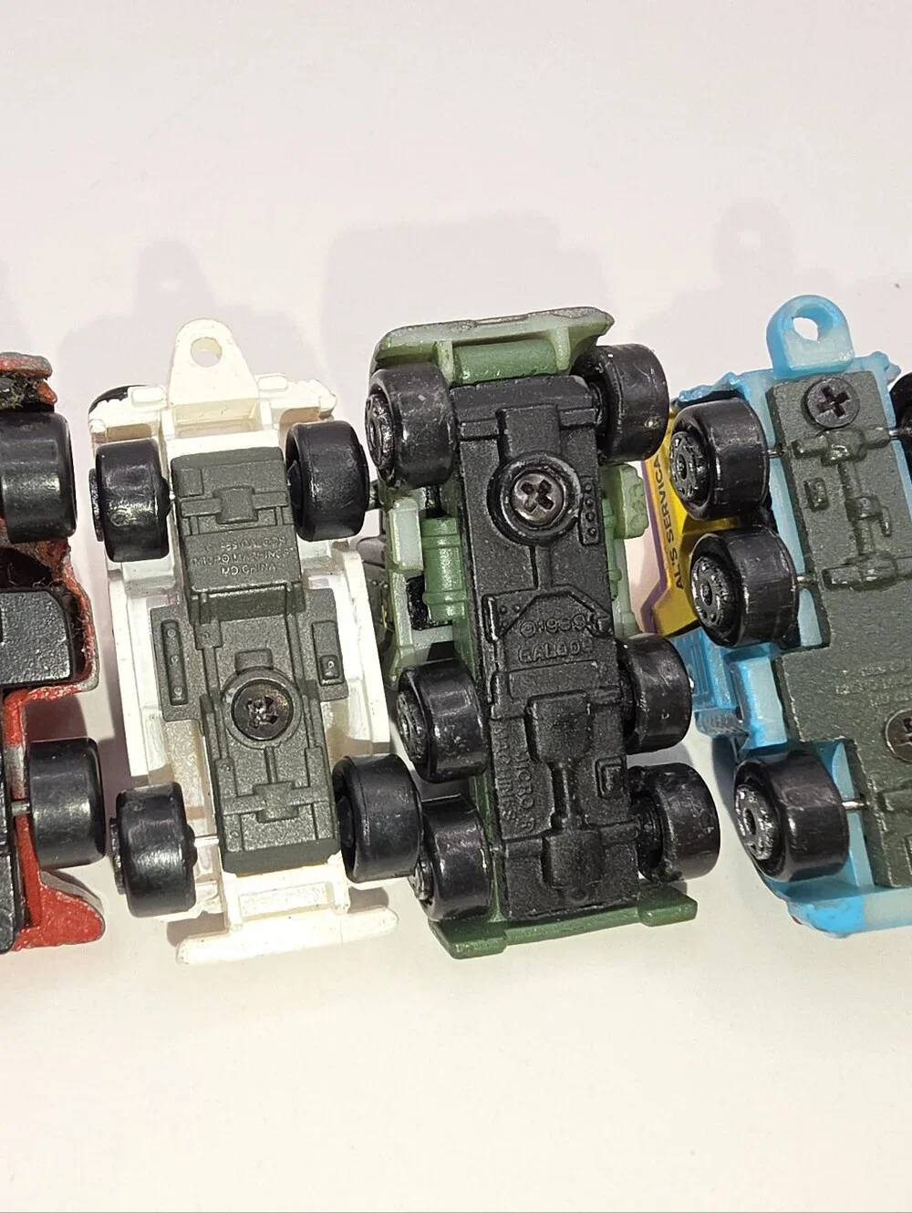 1989 Micro Machines Truck Lot Military Cargo Al's Service Tow Semi Diesel Jeep
